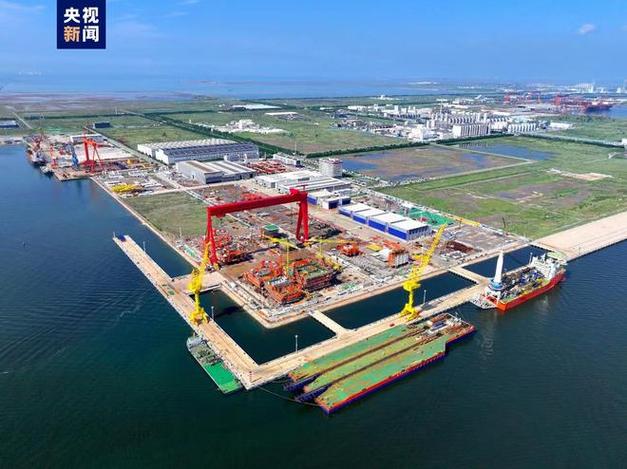 我国首个海洋油气装备制造"智能工厂"上新
